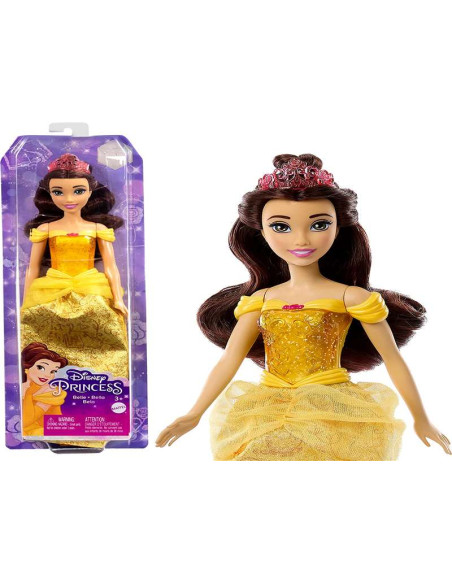 Disney Princess Bella Muñeca princesa 3 años
