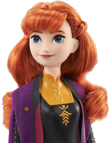 Disney Frozen Anna con chaleco Muñeca 3 años