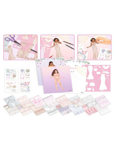 Libro para colorear Crea tu Boda Especial TOPModel 2