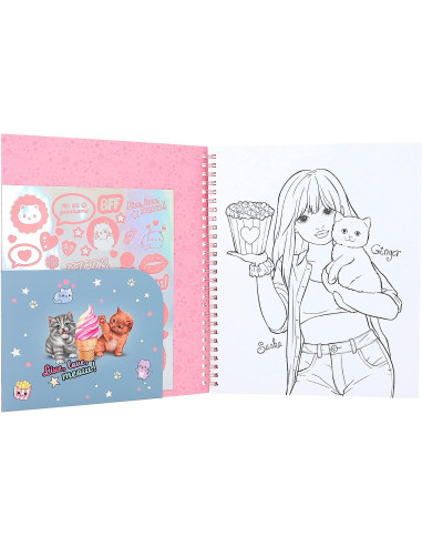 TopModel Cutie Star Libro Para Colorear