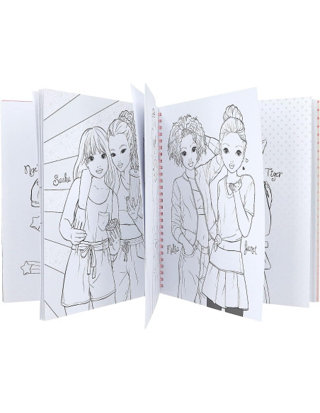 TopModel Cutie Star Libro Para Colorear