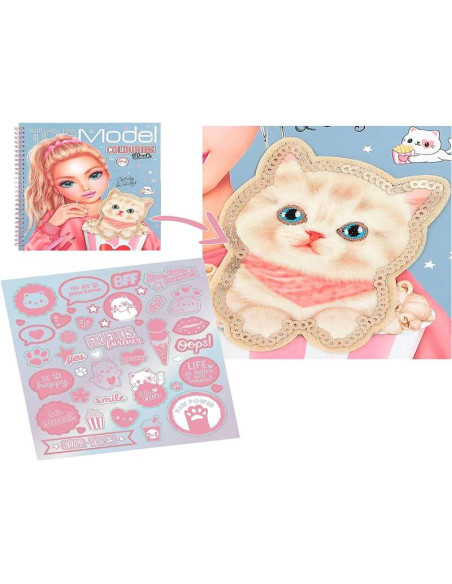 TopModel Cutie Star Libro Para Colorear