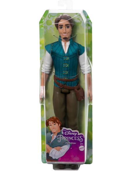 Disney Princess - Flynn Rider, muñeco de Moda articulado