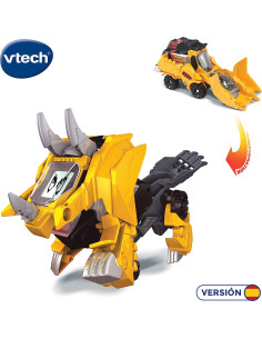 VTech Switch & Go Dinos Brutus, el Tricerátops excavadora 2