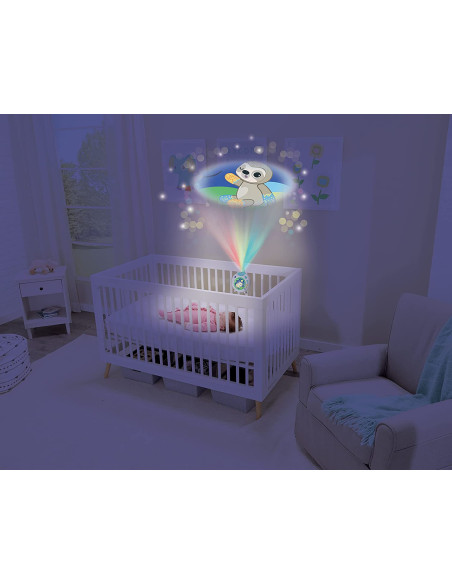 VTech Duerme Conmigo, Proyector Portátil Para Cuna Azul