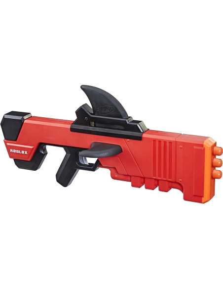 Nerf Roblox MM2 Shark Seeker Dart Blaster Shark Fin Action 3 Mega Dardos