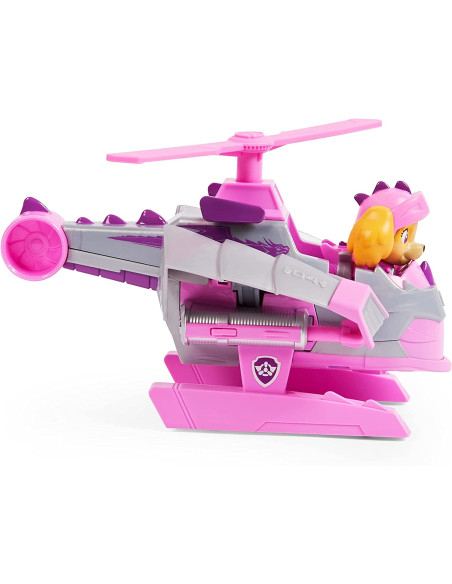 Patrulla Canina - Coche TRANSFORMABLE Rescue Knights + Figura Skye