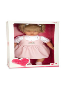 Muñeca Elegance Leonor Rosa 62 cm