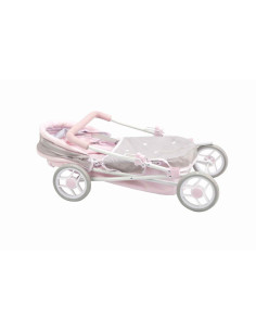 Coche de Muñecas con capota Emma 35x61x60 cm (Altura... 2
