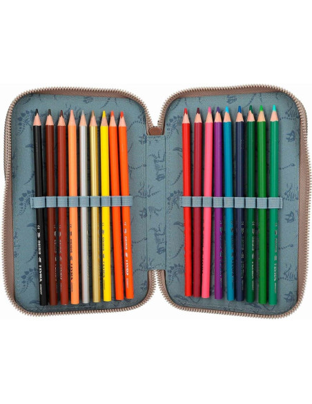 Dino World Estuche Triple T-Rex con Luz