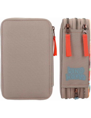 Dino World Estuche Triple T-Rex con Luz