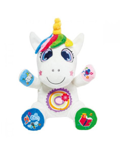 Peluche Unicornio Interactivo - Cuentacuentos. Gusy Luz®...