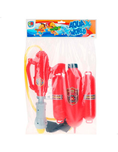 Pistola de agua bombero con deposito 34 cms 2
