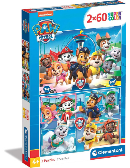 Paw Patrol Puzzle 2x60 piezas