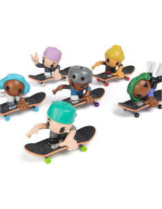 Tech Deck - Figura de Juguete Sk8 Crew y Finger Skate...