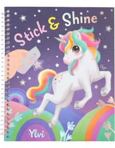 Ylvi - Libro para Colorear Stick & Shine, 24 páginas con...