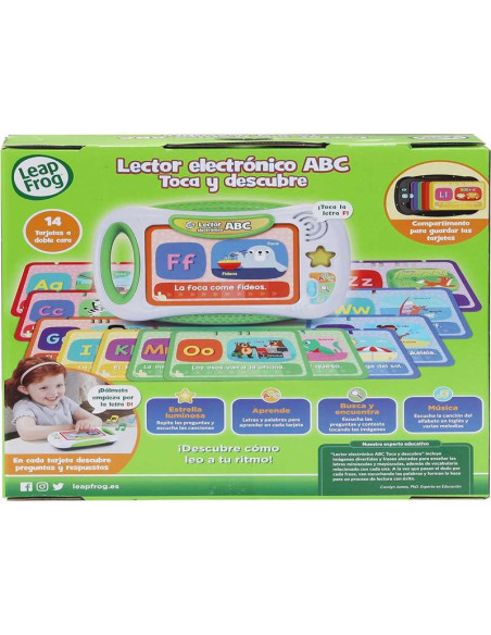 Leapfrog - Lector electrónico ABC Toca y descubre