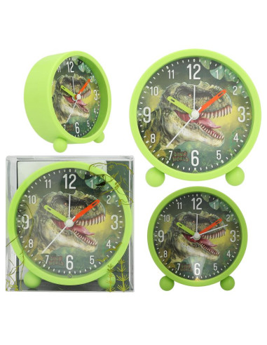 Dino World reloj despertador