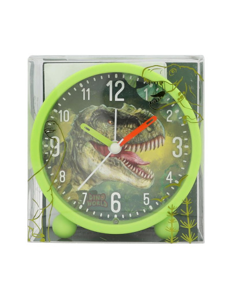 Dino World reloj despertador