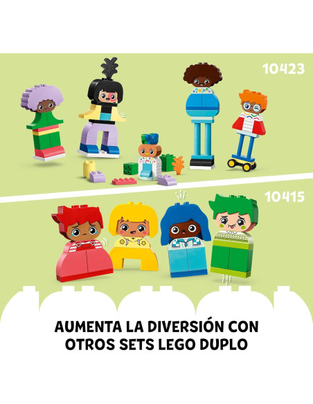 LEGO Mi Ciudad Duplo Gente Construible con Grandes Emociones