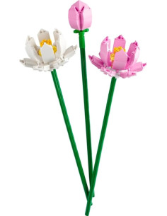 LEGO Creator Flores de Loto, Kit de Maquetas de Ramos 40647 2