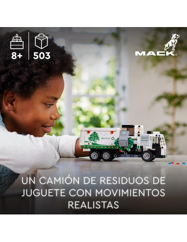 Camión de Residuos Mack LR Electric