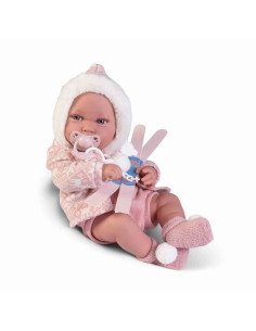 Muñeca Recién Nacida Pipa esquiadora 42 cm Antonio Juan 2