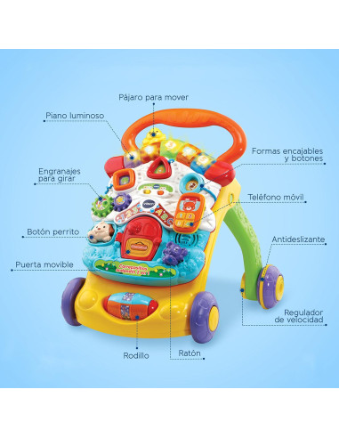 Andador Andandín 2 en 1 - Correpasillos