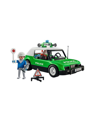 PLAYMOBIL 71591 - Coche policía clásico