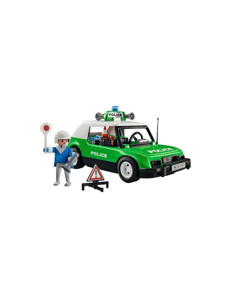 PLAYMOBIL 71591 - Coche policía clásico