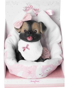 Perro Reborn con Capazon 23 cm