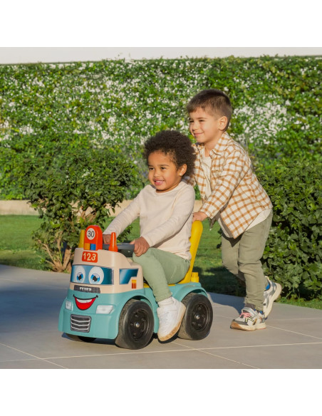 Motofeber Casual Blocks, Correpasillo de Empuje y Andador, Juego 3 en 1