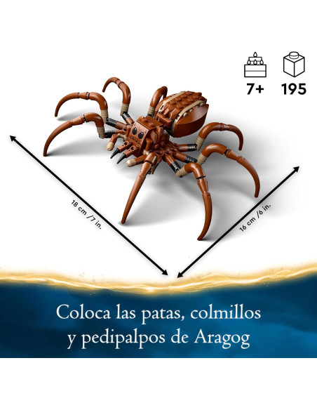 LEGO Harry Potter Aragog en el Bosque Prohibido