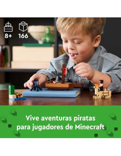 LEGO Minecraft El Viaje en el Barco Pirata 2