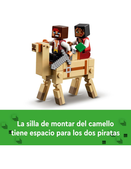 LEGO Minecraft El Viaje en el Barco Pirata