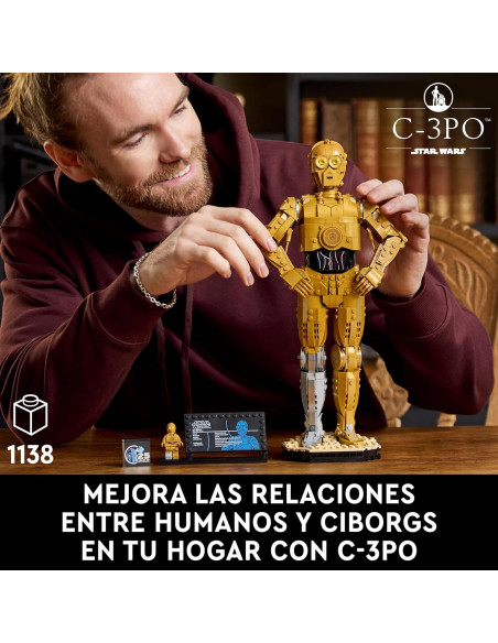 LEGO Star Wars 75398 C-3PO Figura de Droide
