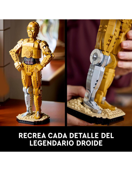 LEGO Star Wars 75398 C-3PO Figura de Droide