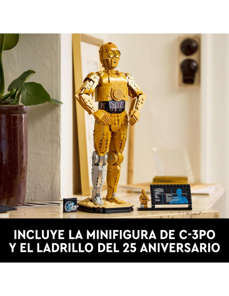 LEGO Star Wars 75398 C-3PO Figura de Droide
