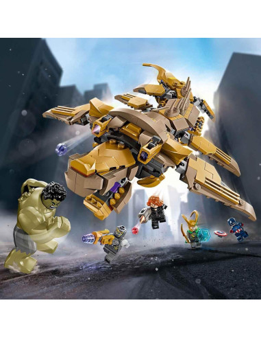 LEGO Marvel Vengadores vs. Leviatán Juguete de...