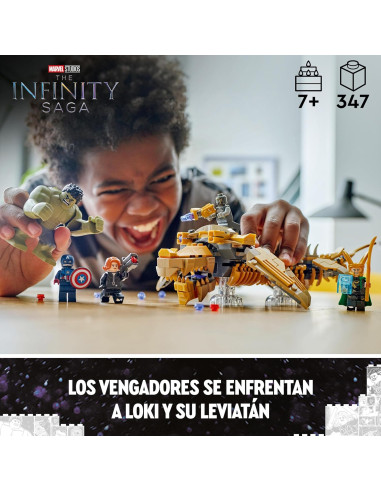 LEGO Marvel Vengadores vs. Leviatán Juguete de...