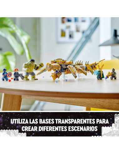 LEGO Marvel Vengadores vs. Leviatán Juguete de...