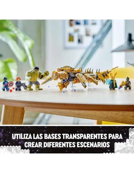 LEGO Marvel Vengadores vs. Leviatán Juguete de Superhéroes