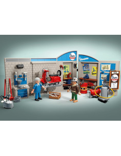 Playmobil Taller Vespa Retro Años 60 con Accesorios 2