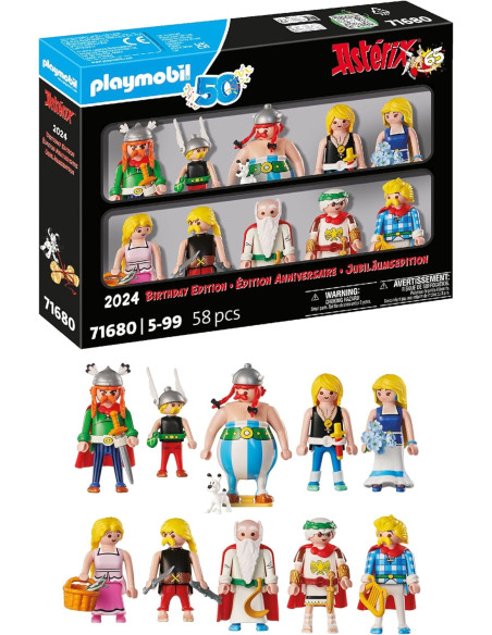 PLAYMOBIL Astérix, 71680 Astérix: Set de Figuras