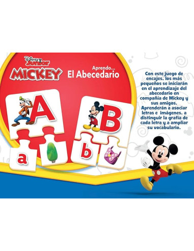 Mickey and Friends Aprendo El Abecedario