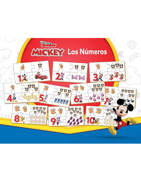  Mickey and Friends Aprendo Los Números
