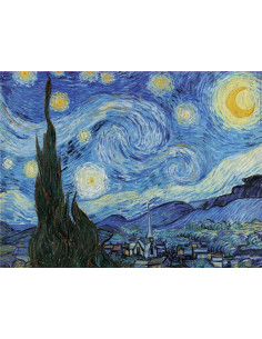 Puzzle de 1000 Piezas para Adultos | La Noche Estrellada,... 2