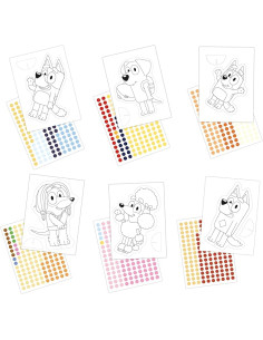 Set Creativo para Decorar Personajes de Bluey en 3D con... 2