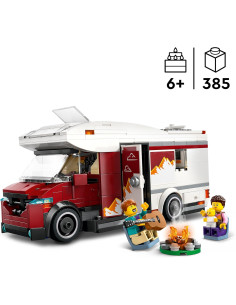 LEGO City Autocaravana Aventurera de Vacaciones,... 2