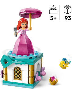LEGO | Disney Princess Ariel Bailarina y Mini Muñeca de... 2